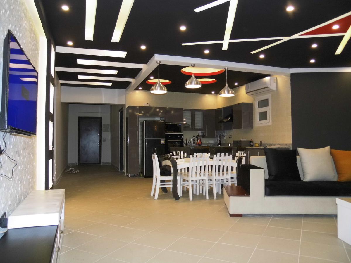 Three-Bedroom Apartment At Louly Beach Resort Ain Sukhna Eksteriør billede